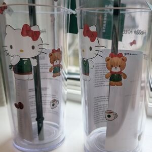 2nd Tumbler - Hello Kitty Tumbler with Straw 24oz- Only 1 Tumbler Per Purchase